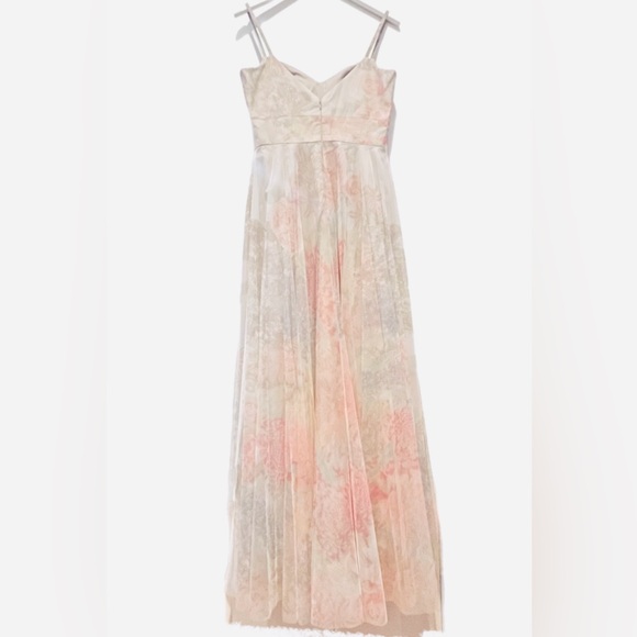 After Six Sweetheart Neckline Maxi Tulle Bridesmaid/Wedding Dress Women's 10 NWT - Picture 4 of 14